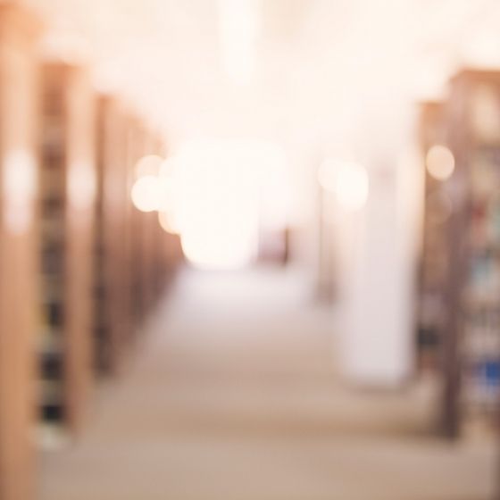 Library Shelves Blurred Thumbnail